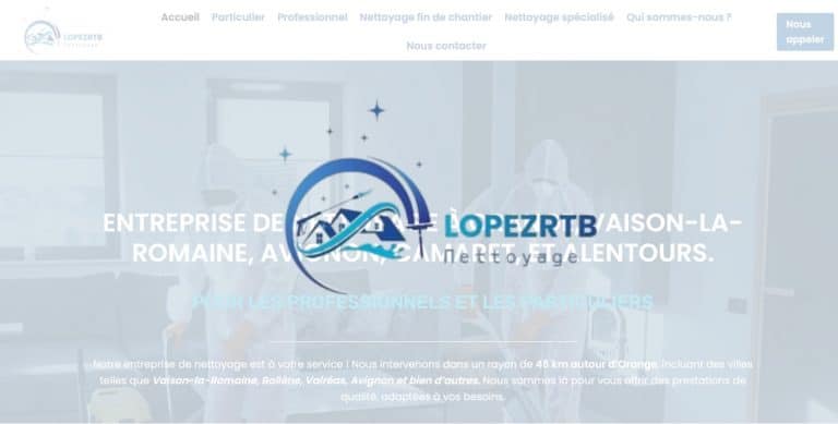 Site internet Lopez RTB