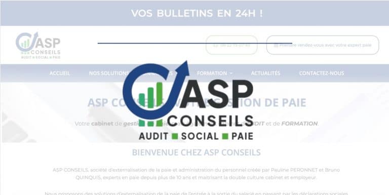 Site internet ASP Conseils
