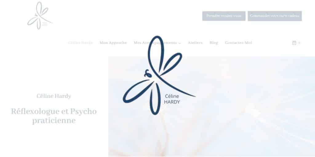 Site internet Céline Hardy